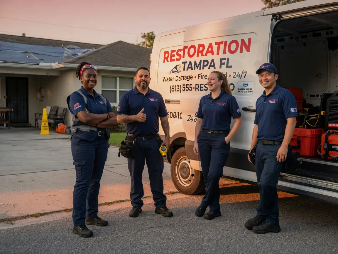 Water Damage Restoration company in Saratoga, TX